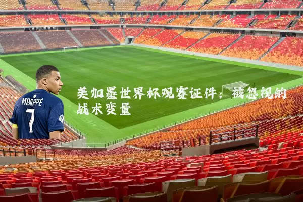 美加墨世界杯观赛证件:被忽视的战术变量